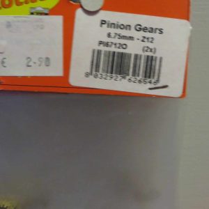 PINION 6.75MM  12T