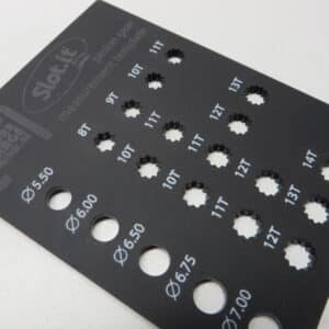 SLOT.IT PINION MEASUREMENT TEMPLATE