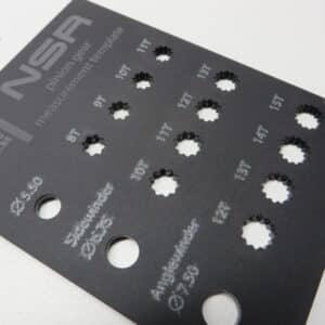 NSR PINION MEASUREMENT TEMPLATE