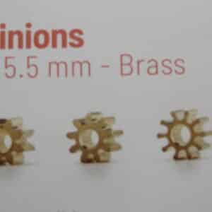 SLOT.IT INLINE PINION 11T 5.5MM