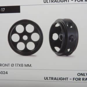 NSR ULTRA LIGHT PLASTIC 17 DIA FRONT WHEELS