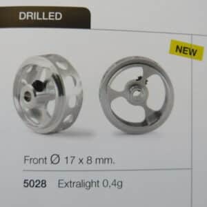 NSR EXTRALIGHT ALU FRONTWHEELS 17 DIA
