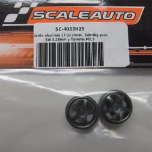 SCALEAUTO ALU WHEELS 17,2 X 11 MM