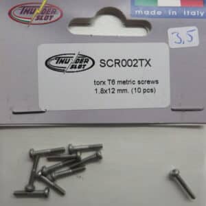 THUNDERSLOT T6 METRIC SCREWS 12MM