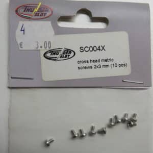 THUNDERSLOT SCREWS 2X3MM FOR MOTOR